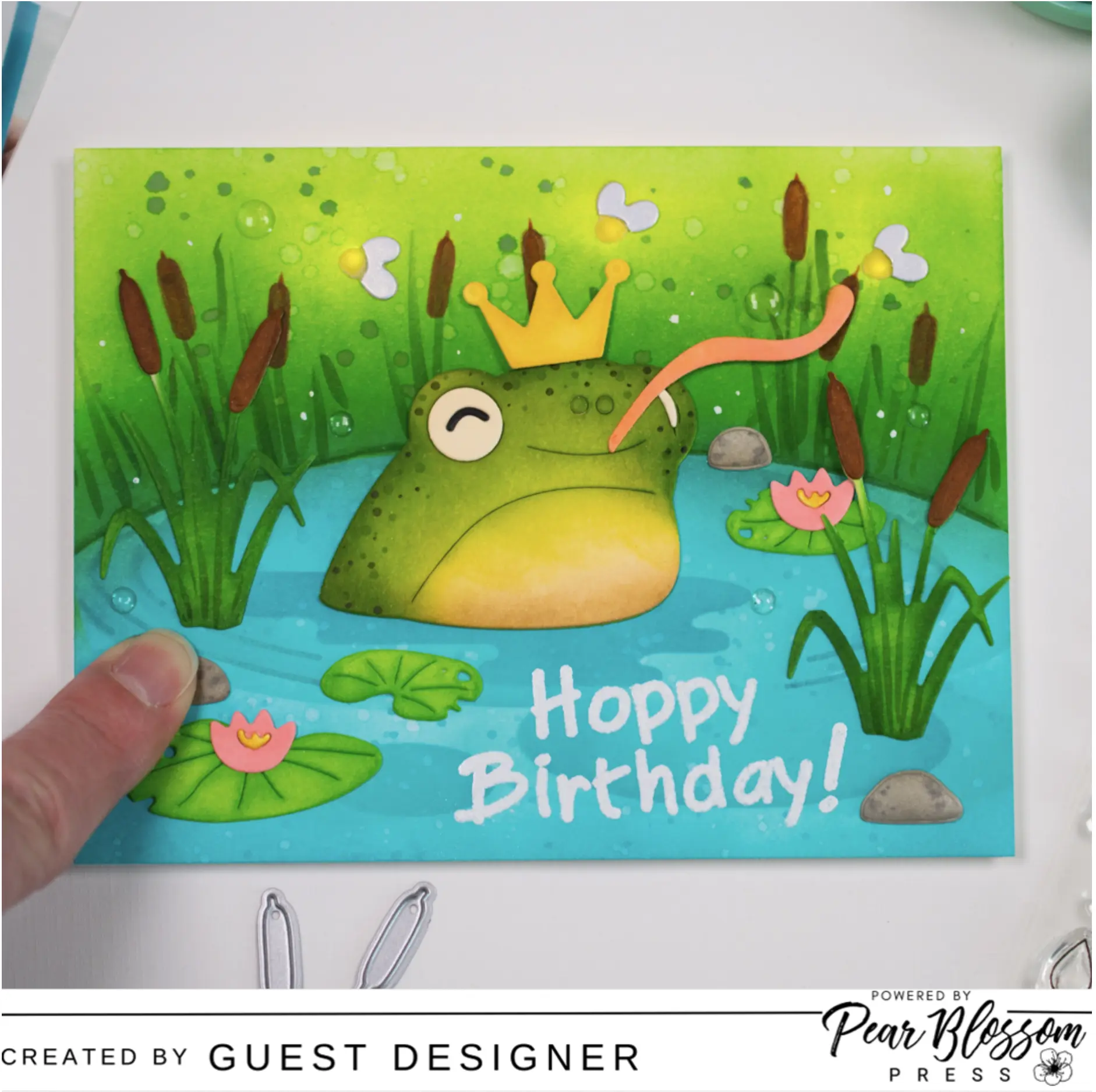 Pond Scene with Guest Designer Christina